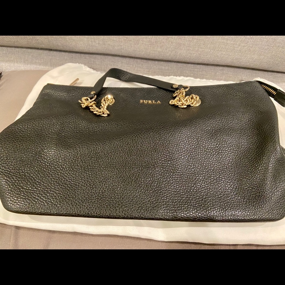 Furla black handbag - Picture 10 of 10